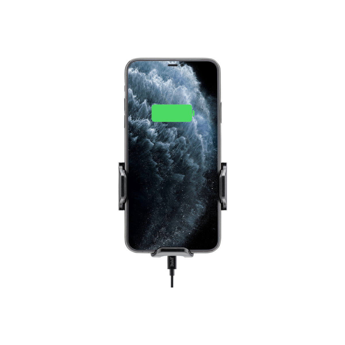 Black Wireless Car Charger Phone Vent Mount, 15W Cell Phone Fast Charging for iPhone and Samsung