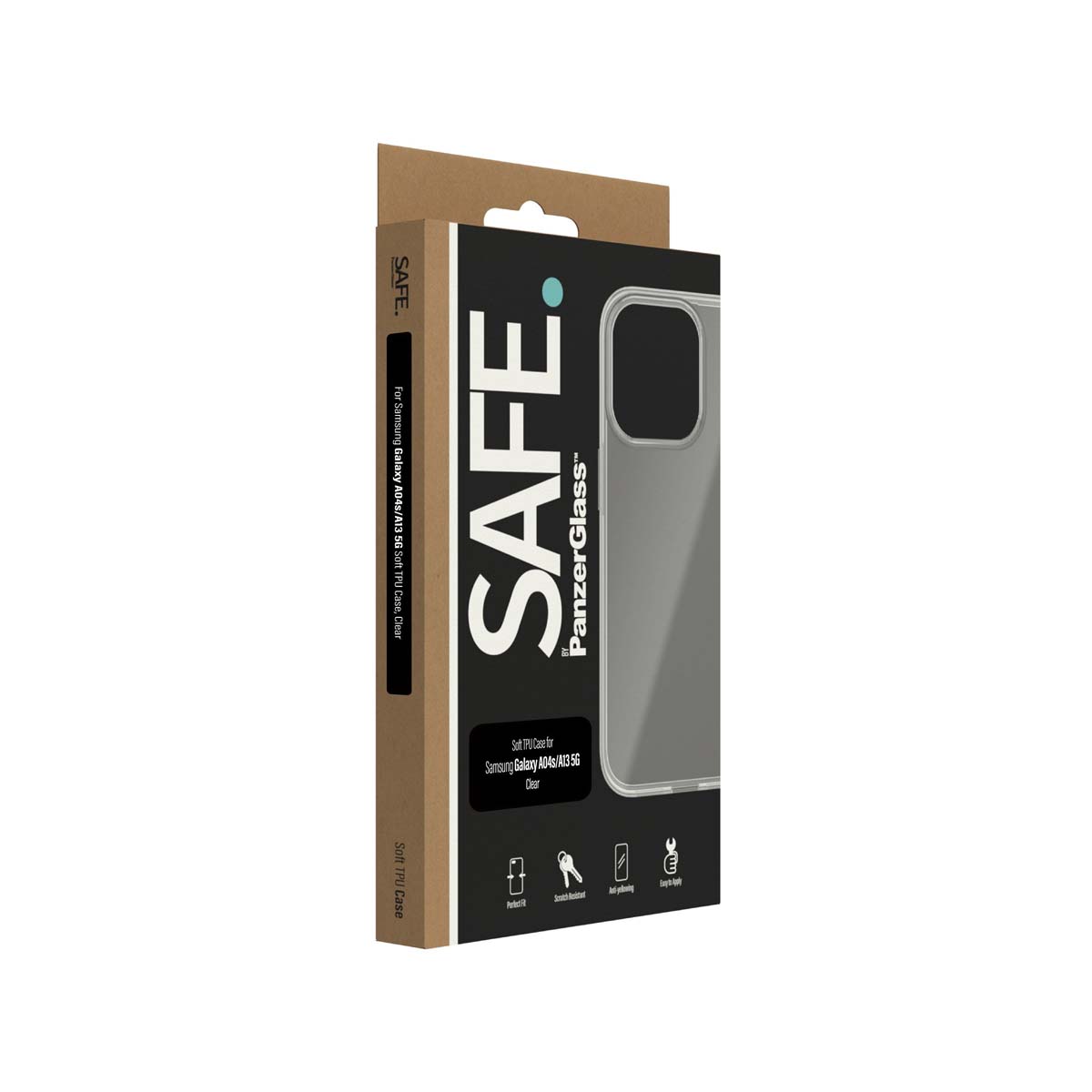 Panzerglass SAFE Phone Case for Samsung A13/A04s 5G - Clear.