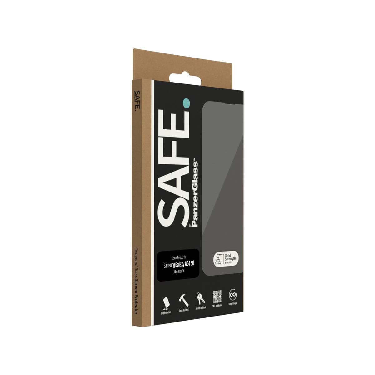 Panzerglass Safe Phone Screen protector for Samsung A54 5G - Clear.