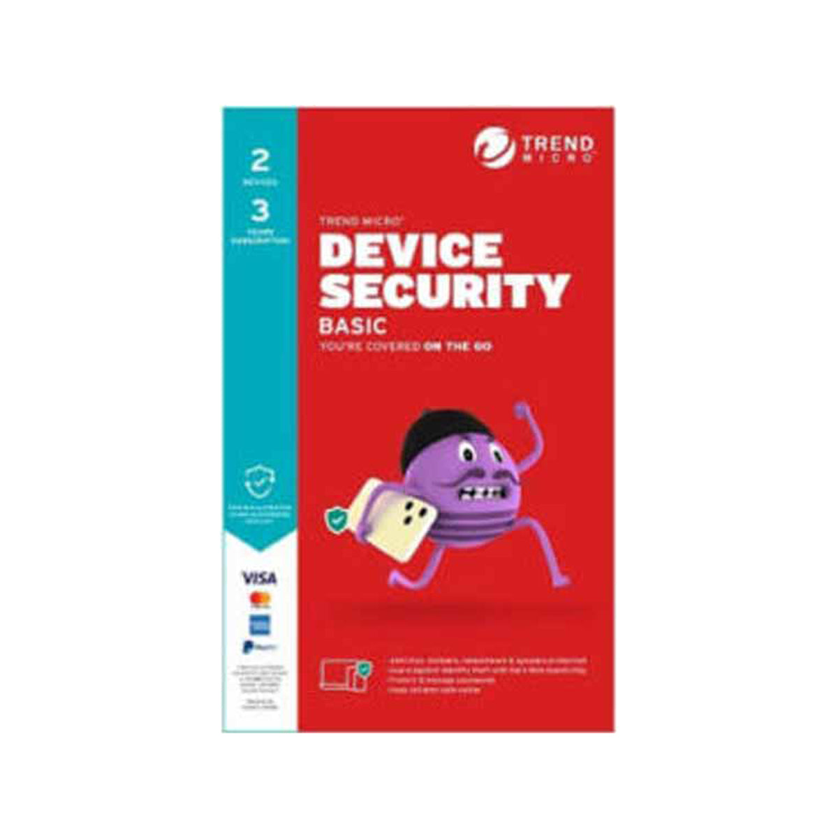 Trend Micro Device Security 2D 3Y Antivirus.
