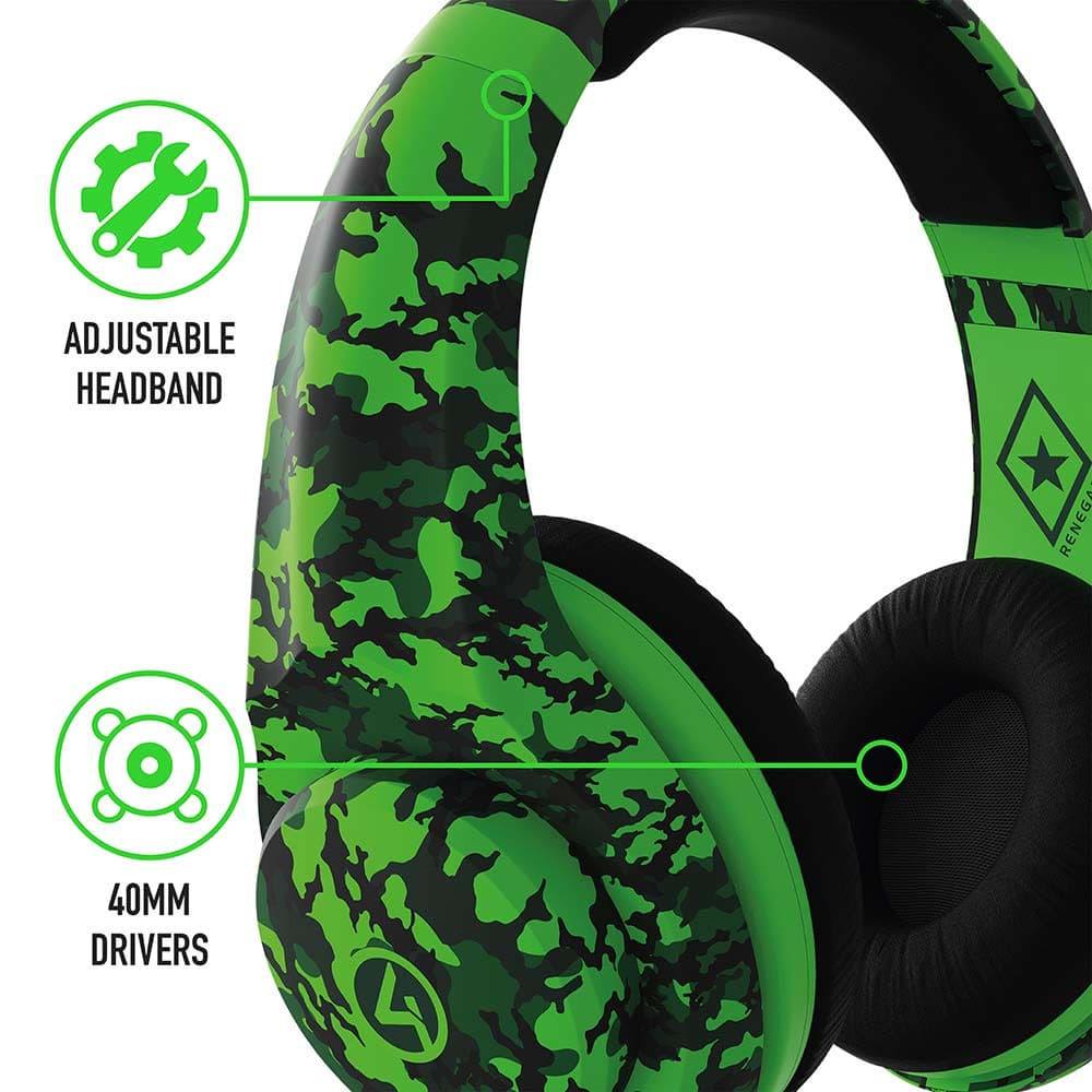 Stealth XP Renegade Gaming Headset for PC, PlayStation 4 / 5, Xbox One / Series X/S and Nintendo Switch.