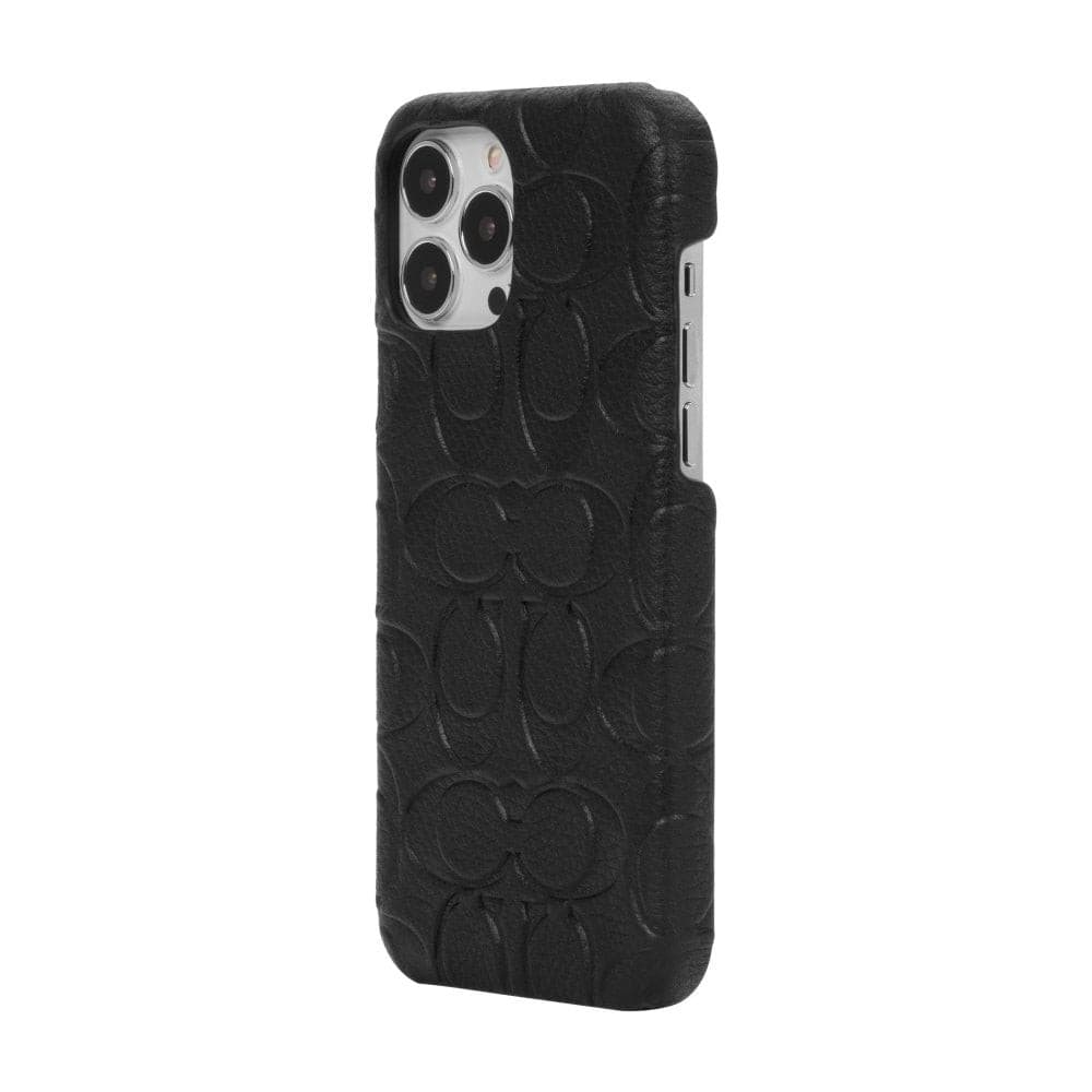Coach Leather Slim Wrap for iPhone 13 Pro Max & iPhone 12 Pro Max - Phone Case - Techunion -