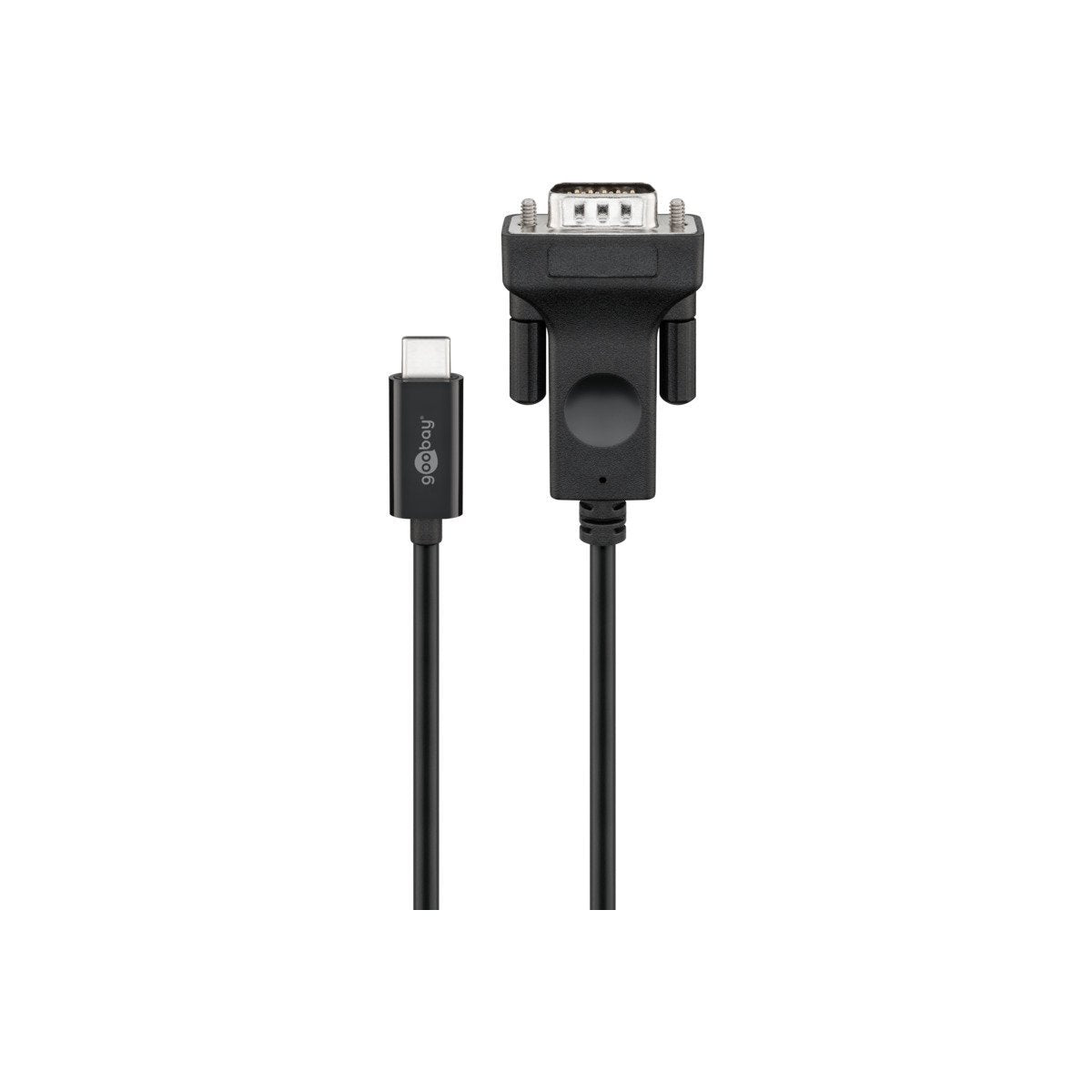 Goobay USB-C VGA adapt cable (1080p 60 Hz) black 1.80m - Cables - Techunion -