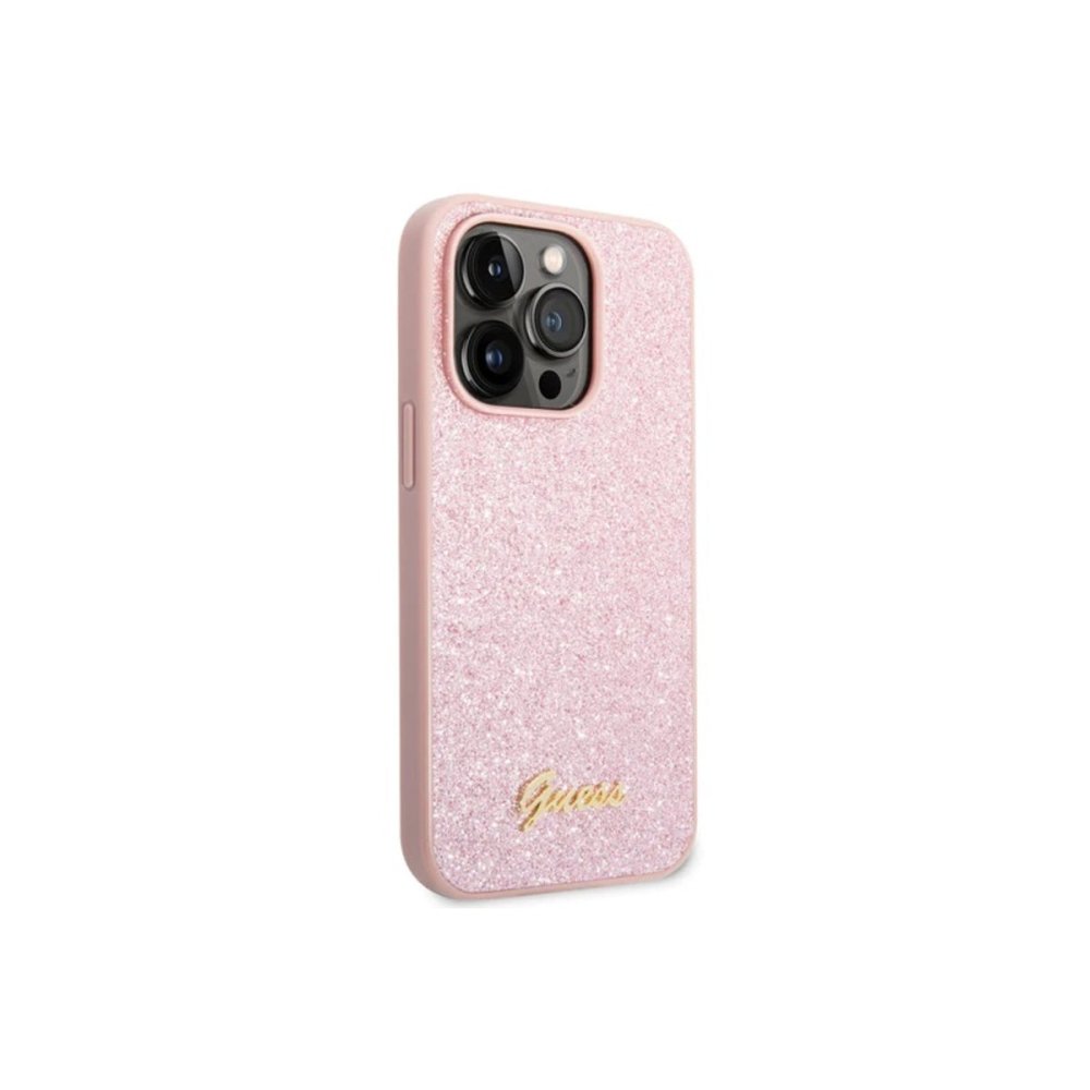 Guess Glitter Flakes Phone Case for iPhone 14 Pro - Phone Case - Techunion -