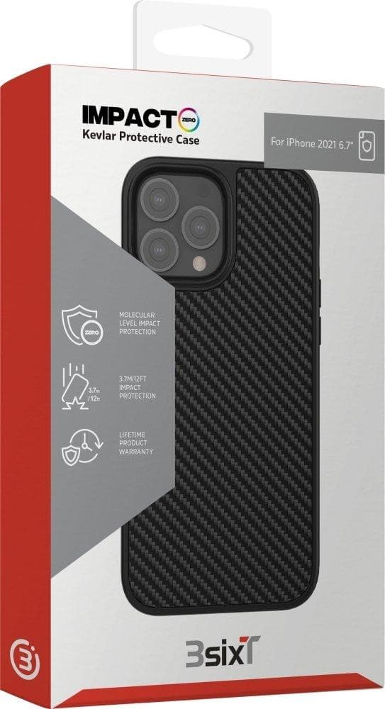 Impact Zero Kevlar Protective Case for iPhone 13 Pro Max - Phone Case - Techunion -