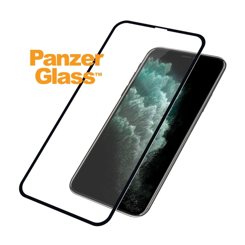 PanzerGlass iPhone Xs Max/11 Pro Max Case Friendly, Black - Screen Protector - Techunion -