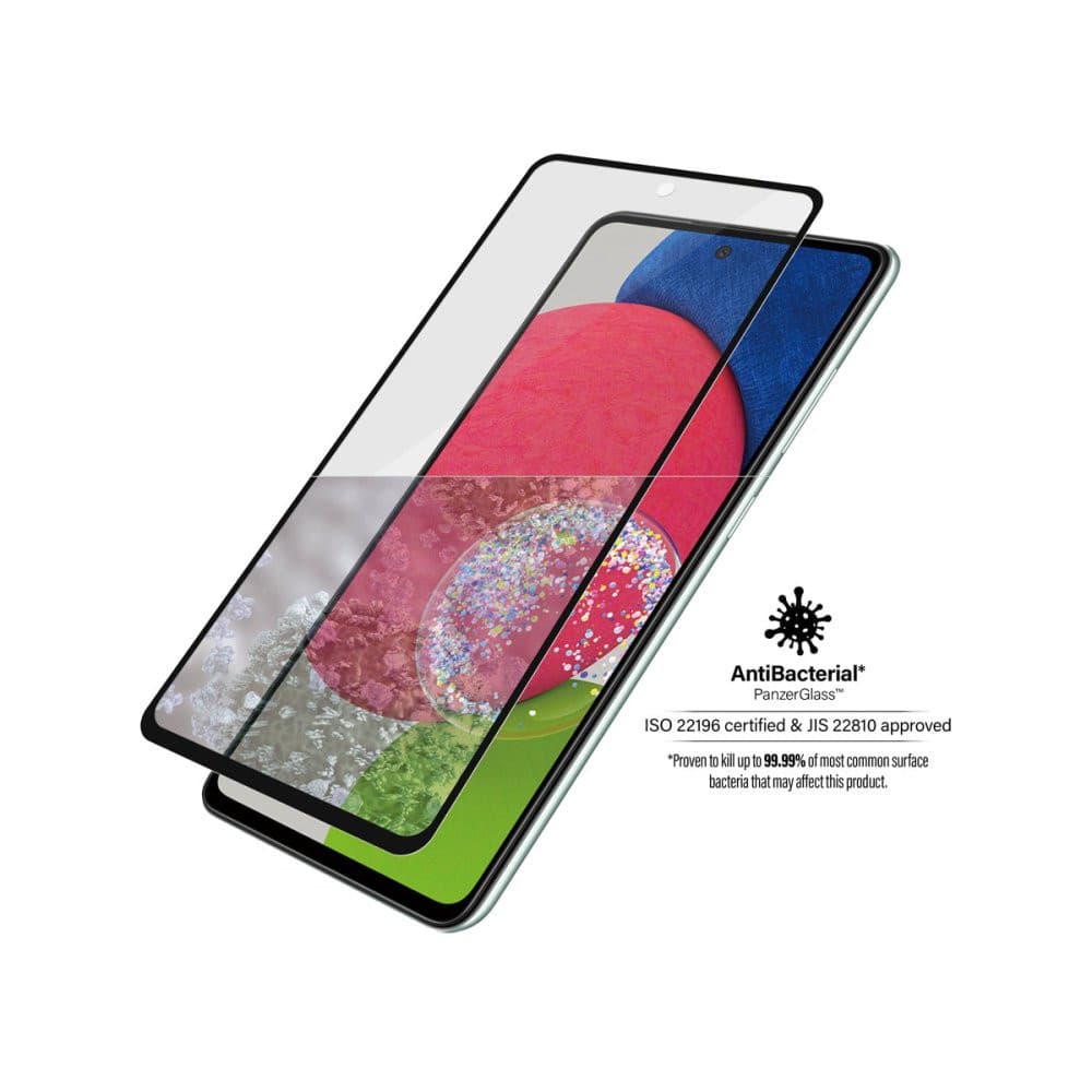 PanzerGlass Screen Protector for Samsung Galaxy A52/A52 5G/A52s 5G/A53 5G - Black - Techunion -