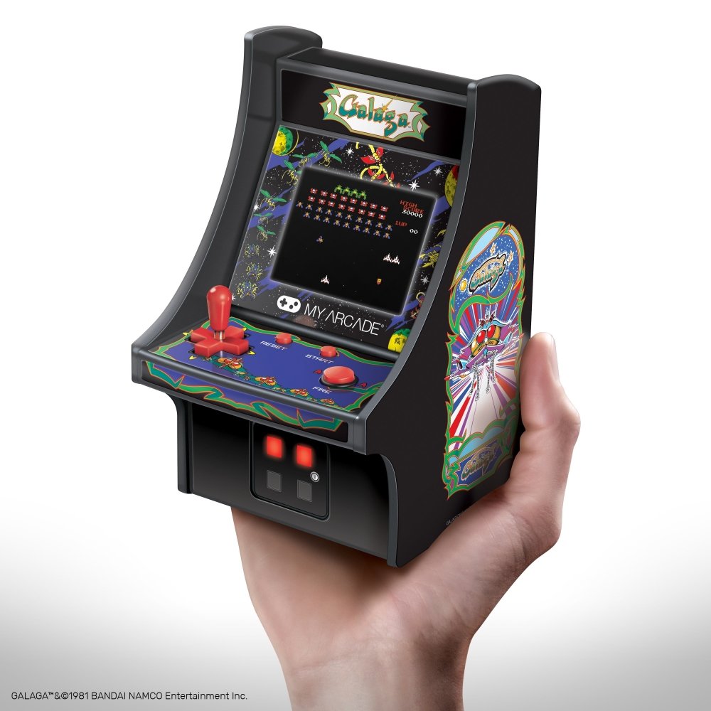 RETRO GALAGA MICRO PLAYER - Retro Handheld Gaming - Techunion -