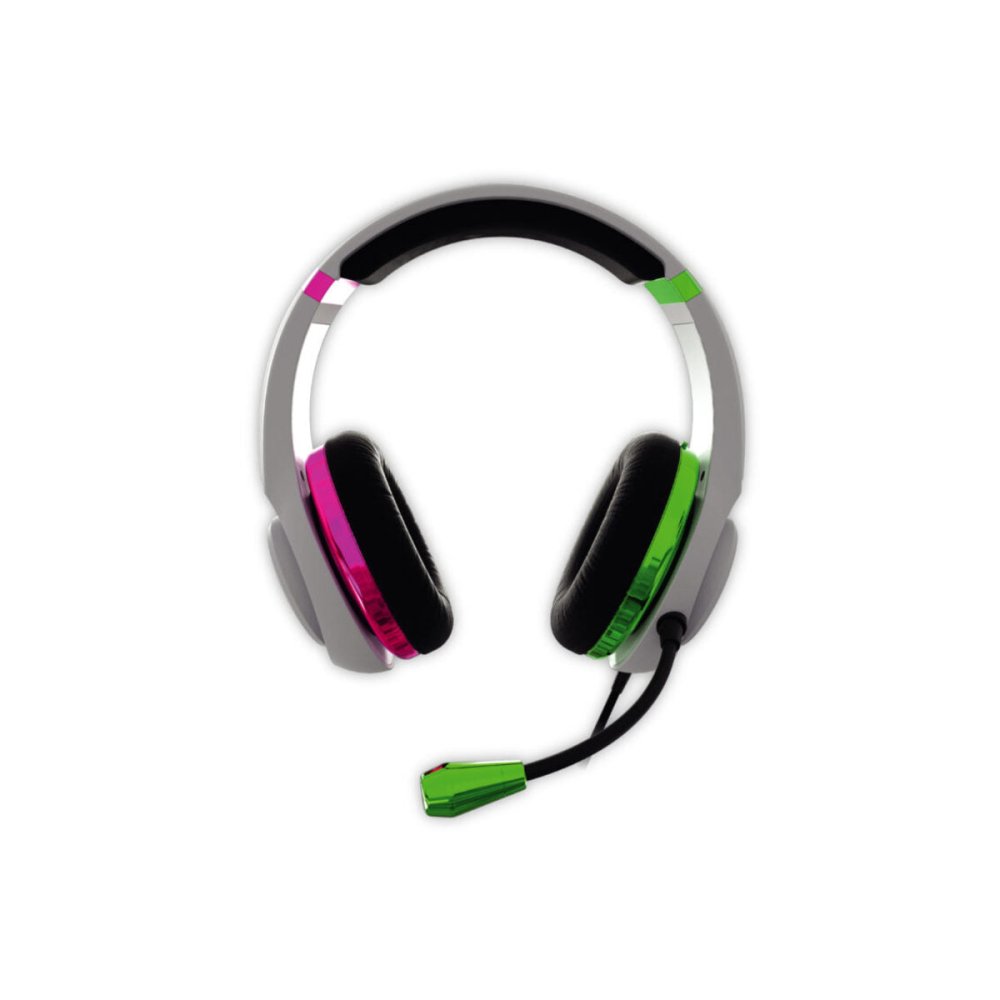 Stealth Multi-Format Wired Gaming Headset (Pink & Green) for PS5, Xbox Series X, PS4, Xbox One, Nintendo Switch and PC - Headset - Techunion -