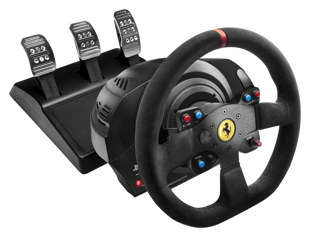 Thrustmaster T300 Ferrari Integral Racing Wheel Alcantara Edition - Racing Wheels - Techunion -