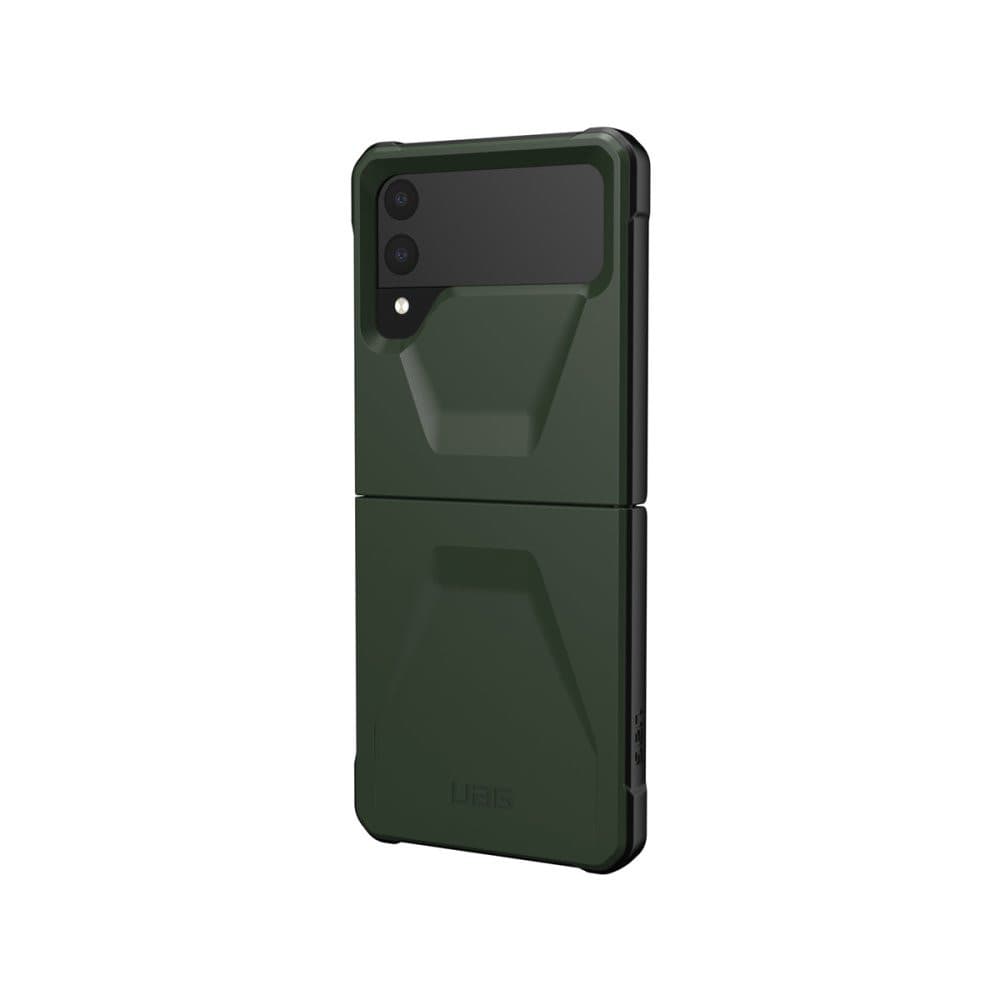 UAG Civilian Phone Case for Galaxy Flip 3 - Olive - Phone Cases - Techunion -